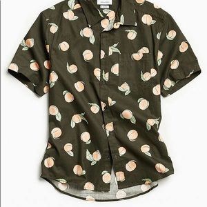 Urban Outfitters Peaches Short Sleeve Shirt